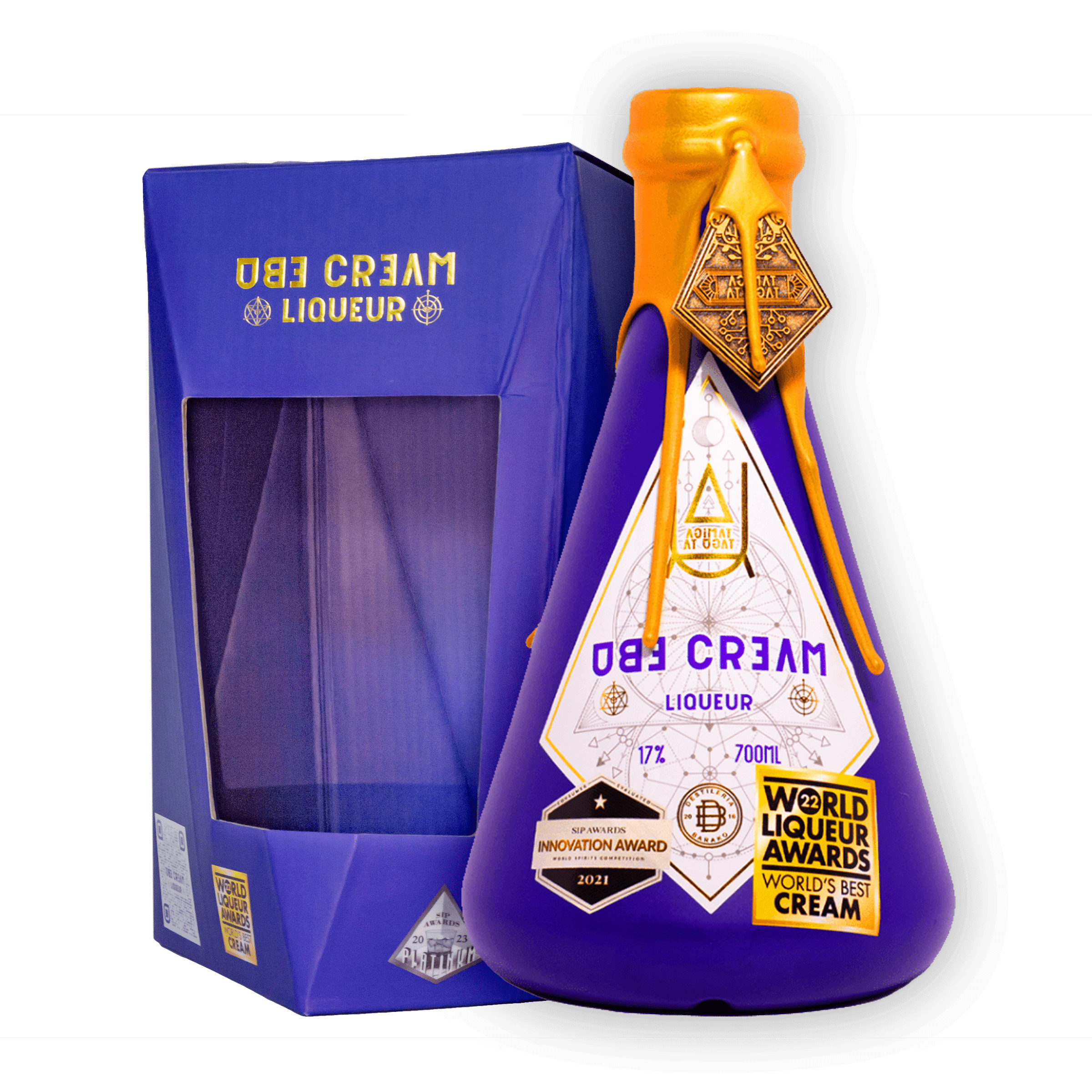 Ube Cream Liqueur 700ml at ₱1424.00 | Boozy.ph