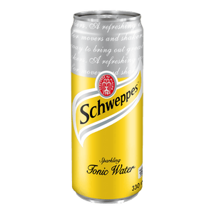 Schweppes Tonic Water 325ml at ₱49.00 | Boozy.ph